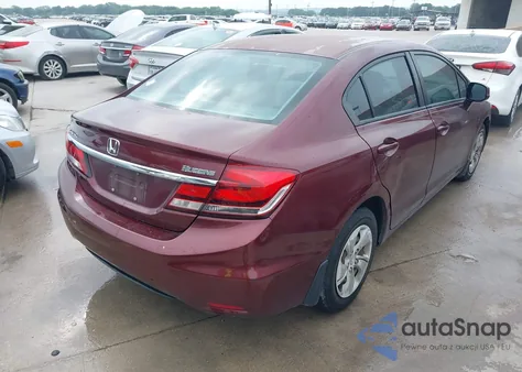 2013 Honda Civic Lx z USA, uszkodzony, nr VIN 2HGFB2F5XDH571369